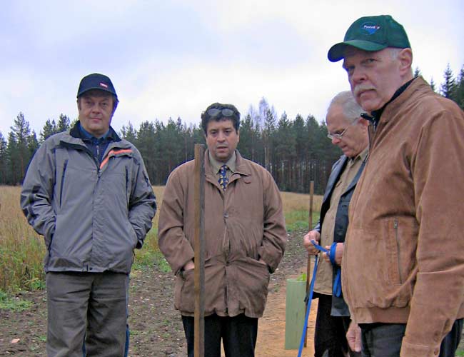 truffle project in Juvai, Finland - team leader Salem Shamekh